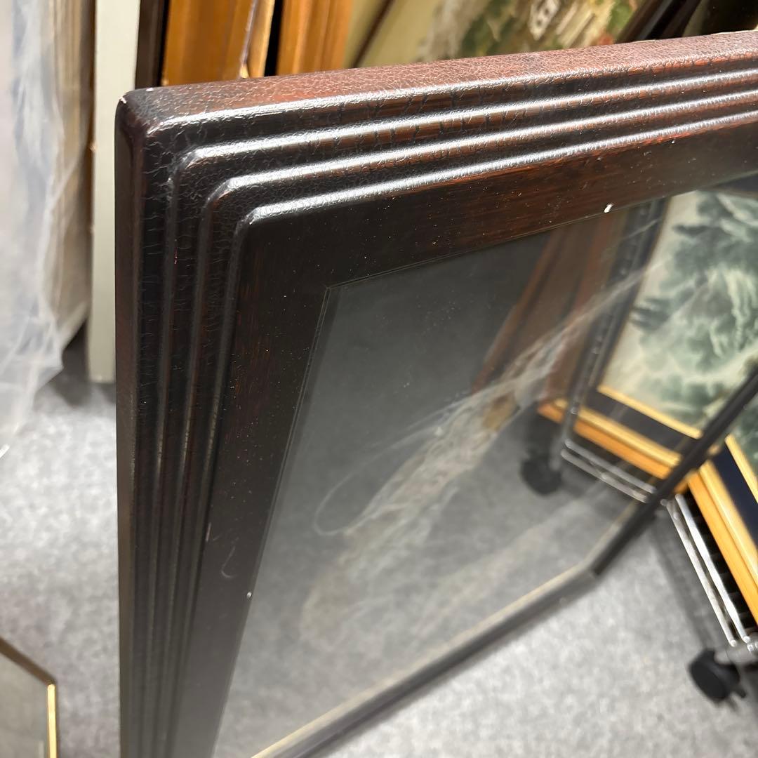 絵画　額縁　油彩画　F20 アクリル版