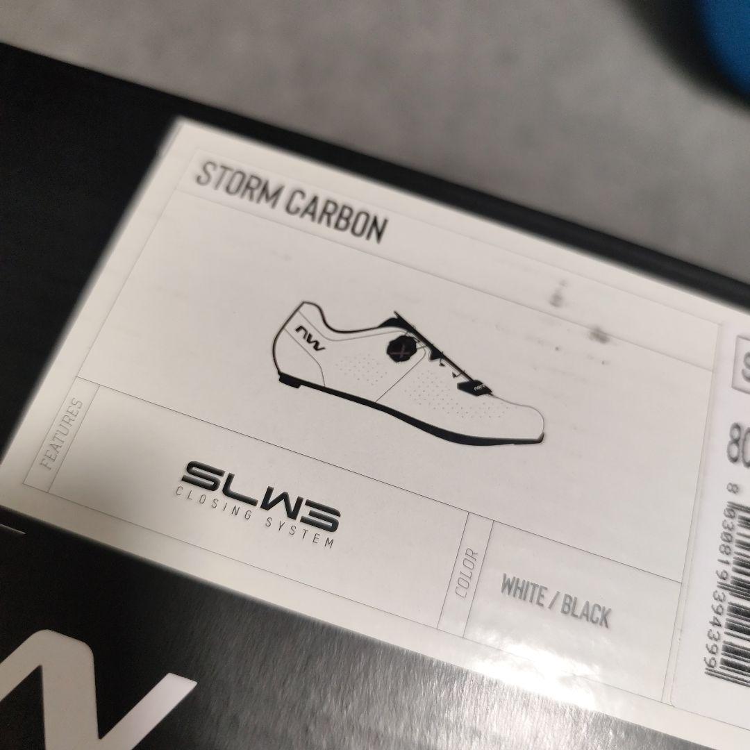 極美品　39.0　ノースウェーブ　Storm Carbon　ロードシューズ