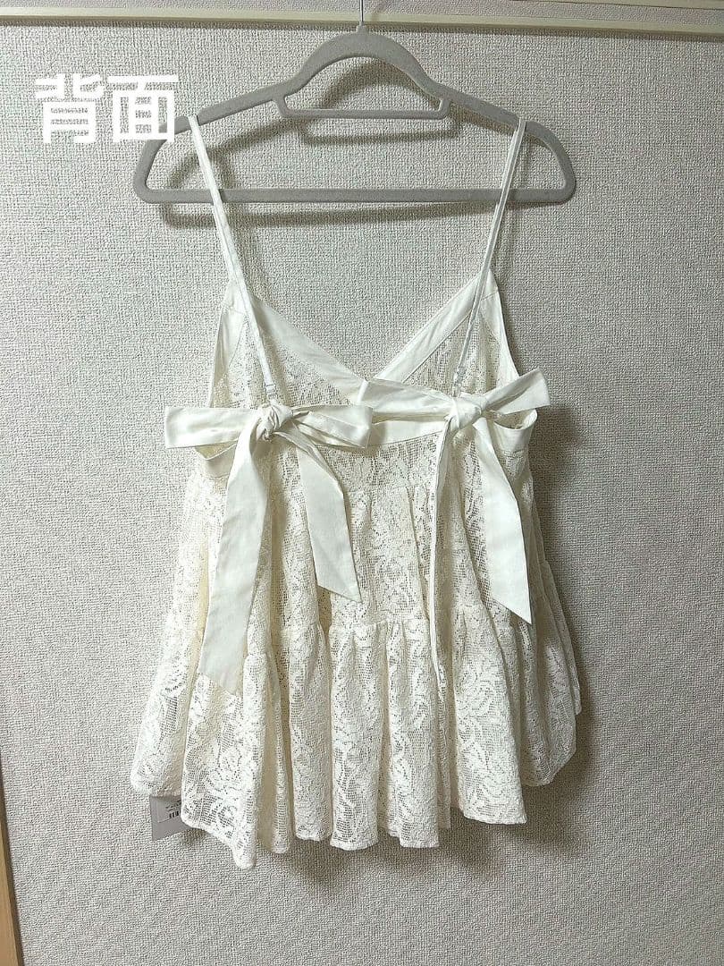 新品　Mystrada　レースティアードキャミ 　38サイズ