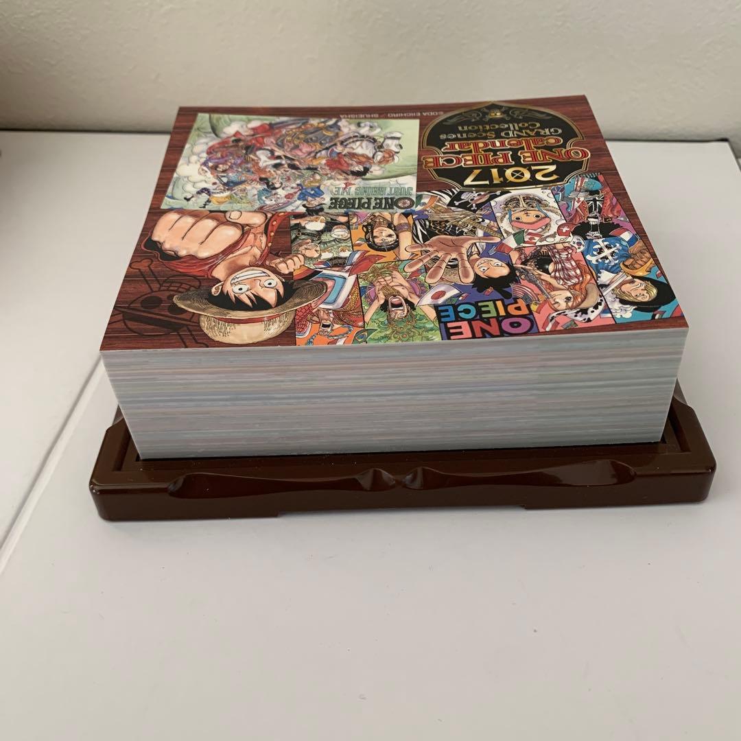 ONE PIECE』コミックカレンダー 2017 　　日めくりカレンダー　開封品