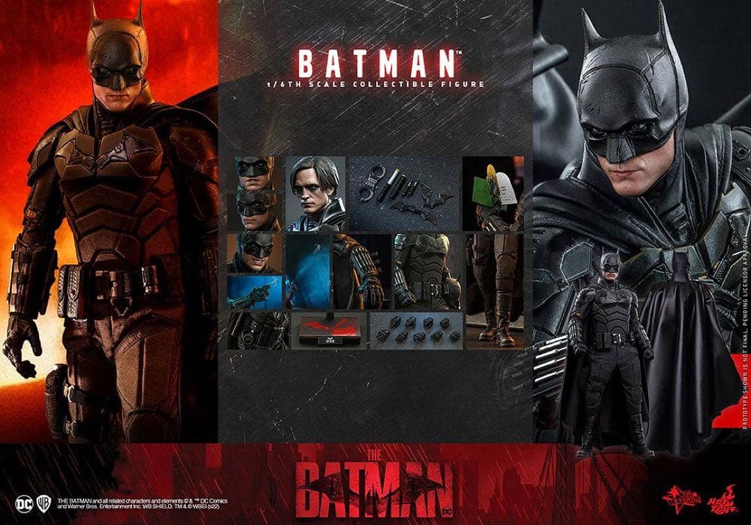 ホットトイズ　ザ・バットマン　1/6スケール　新品同様 Hot toys