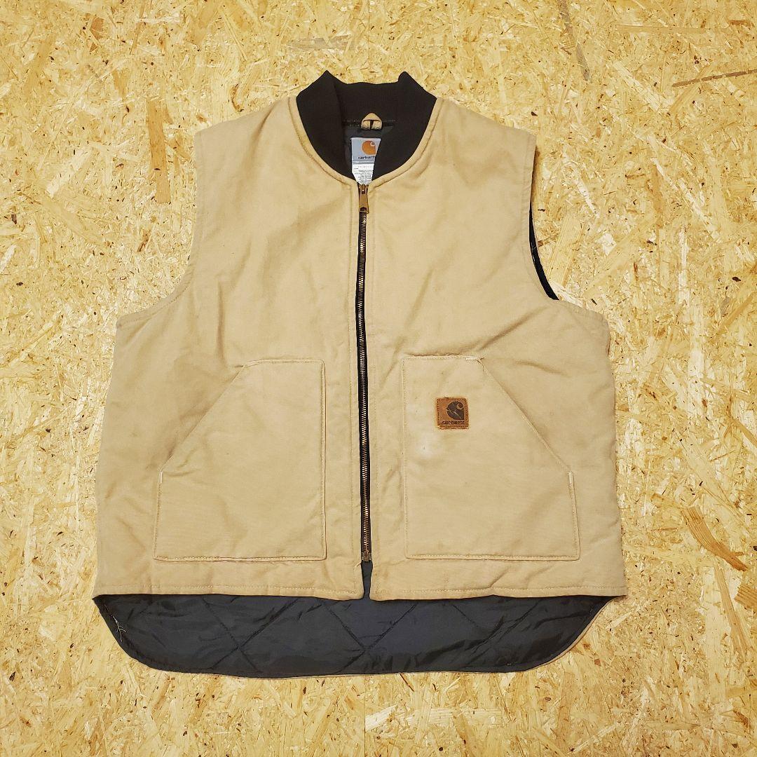 【Carhartt/カーハート】ダックベスト USA製 WET 希少