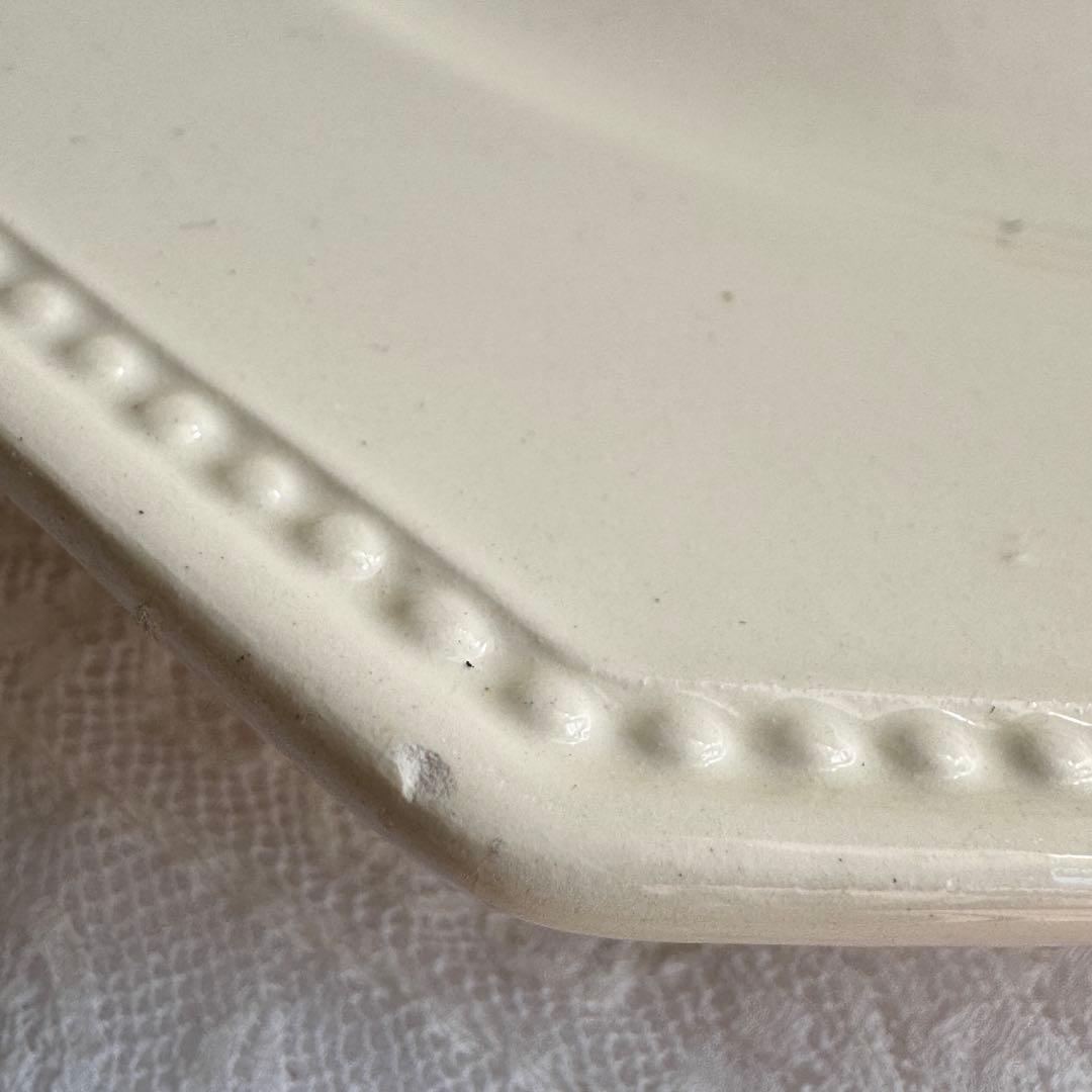 フランスアンティーク　サルグミンヌ　オクトゴナル　ディナープレート