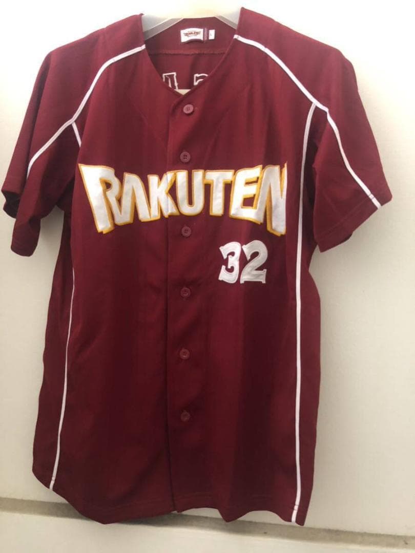 東北楽天ゴールデンイーグルス #32 小坂誠 レプリカユニフォーム ビジター L