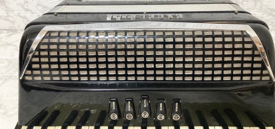 【音出し確認済 蛇腹良好】EXCELSIOR アコーディオン Mod.303/S
