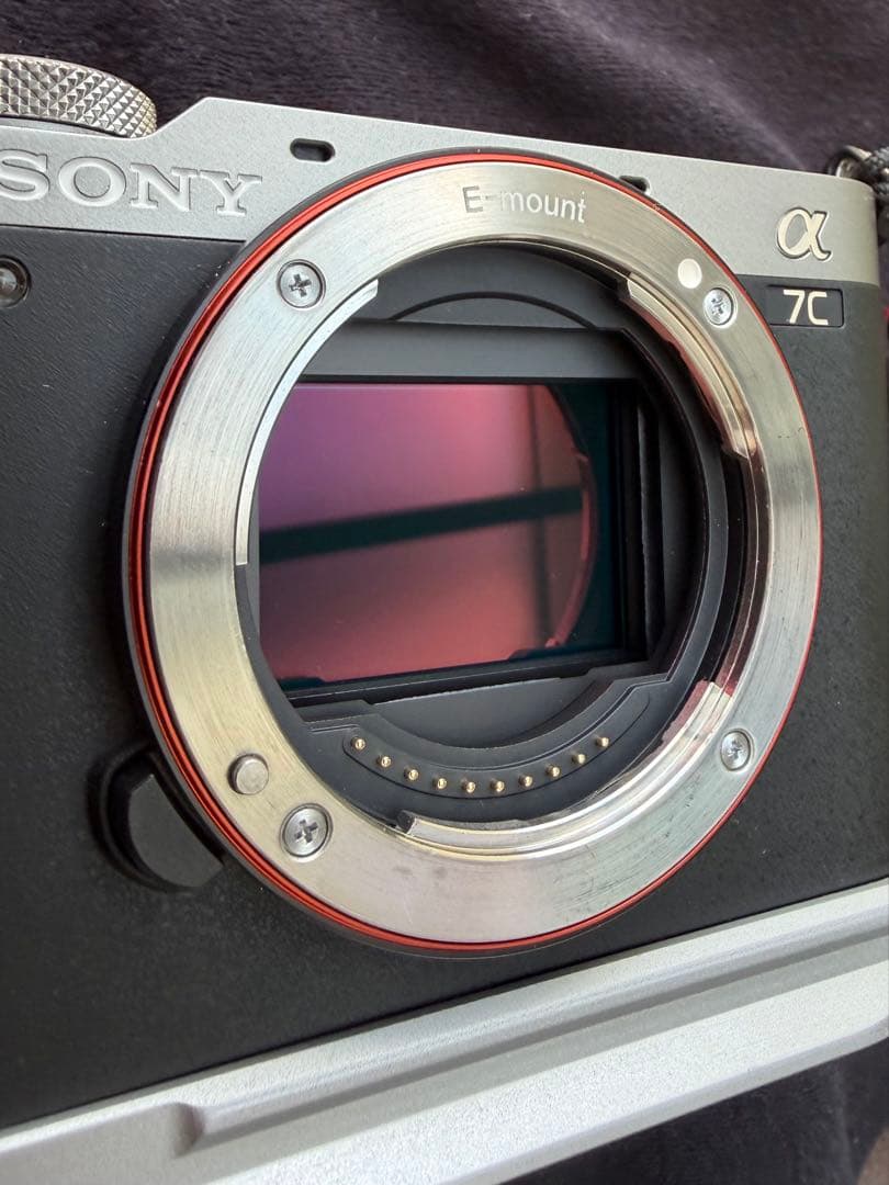SONY α7CⅡミラーレス一眼 シルバー