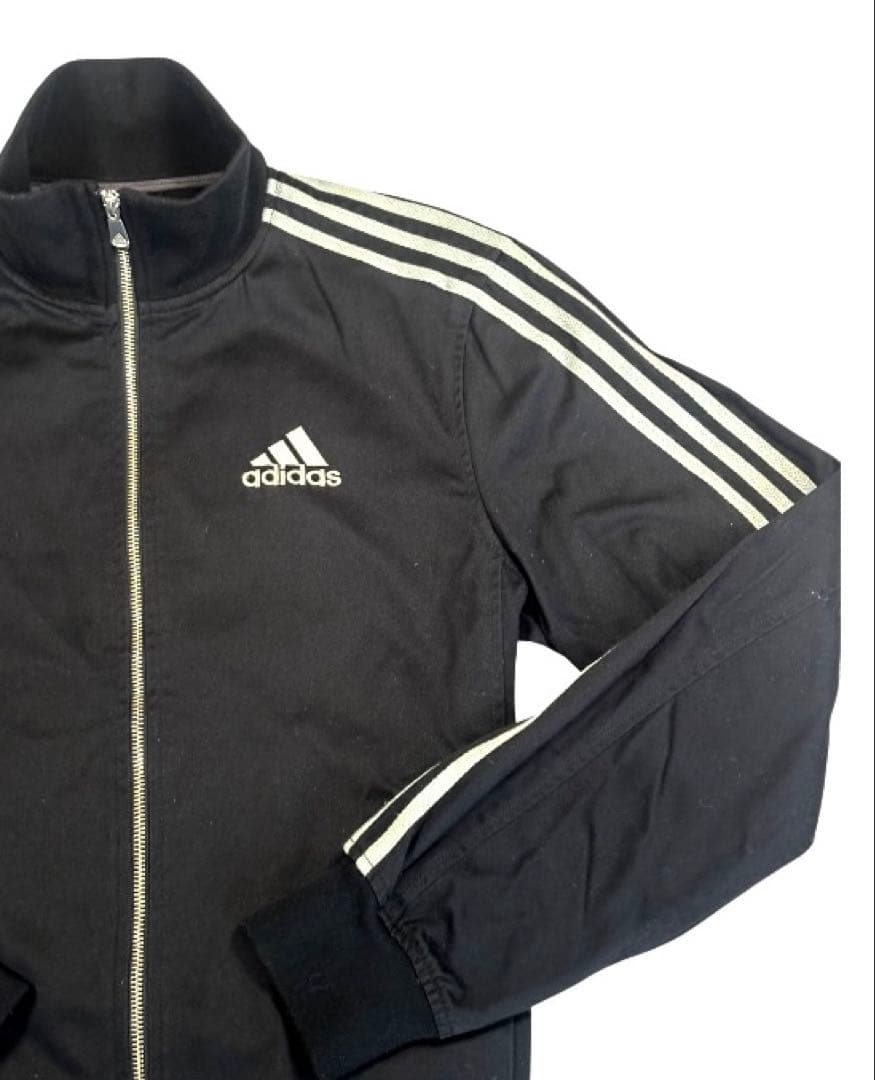 アディダス セットアップ トラックジャケット　上下セット　ブラック