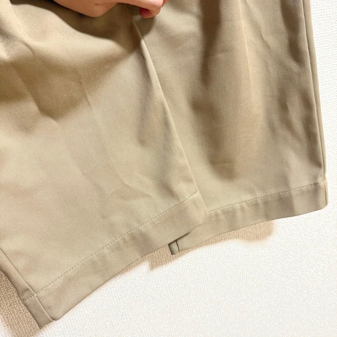 【美品】シンゾーン トムボーイパンツ ベージュ 36 タックパンツ