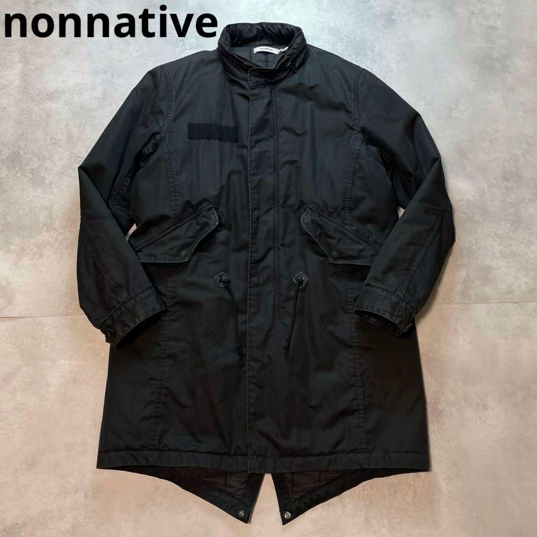 nonnative TROOPER PUFF COAT 中綿コート黒 M相当