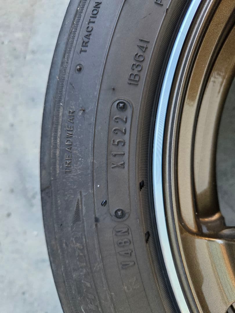 ADVAN TC-4 15インチ 4穴 PCD100 6.5j ET40