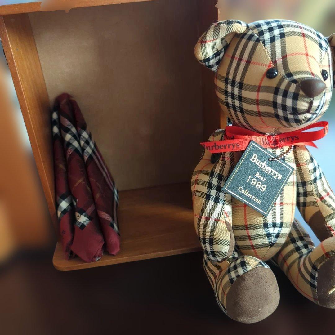 ヴィンテージ　Burberrys Bear 1999 限定コレクション木箱付き