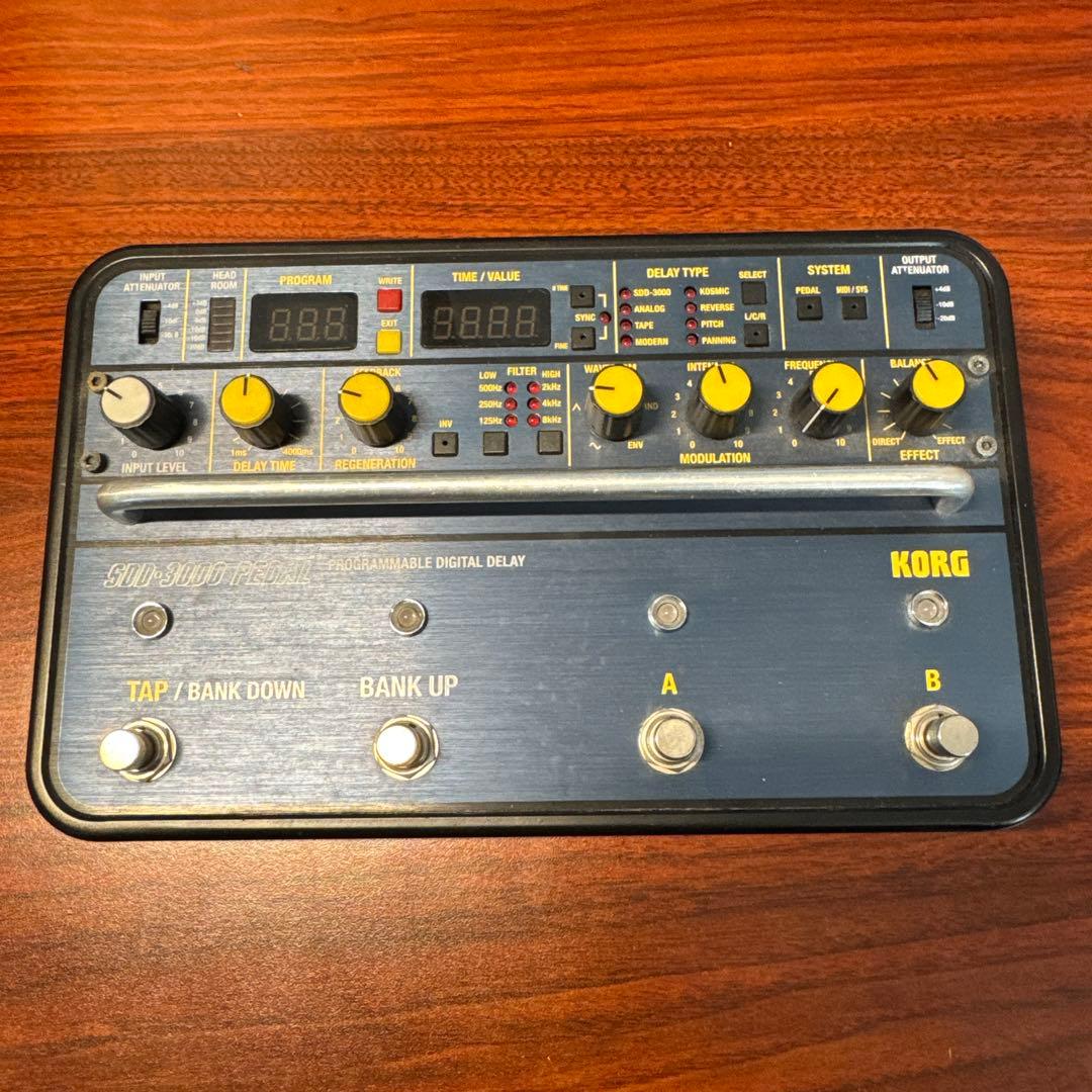 KORG SDD-3000 PEDAL デジタルディレイ