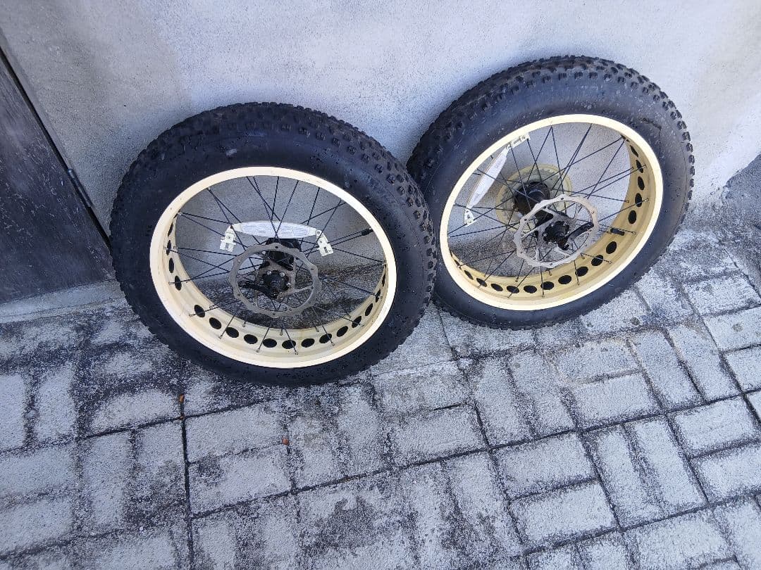 自転車のホイールリム 20 x 4.0