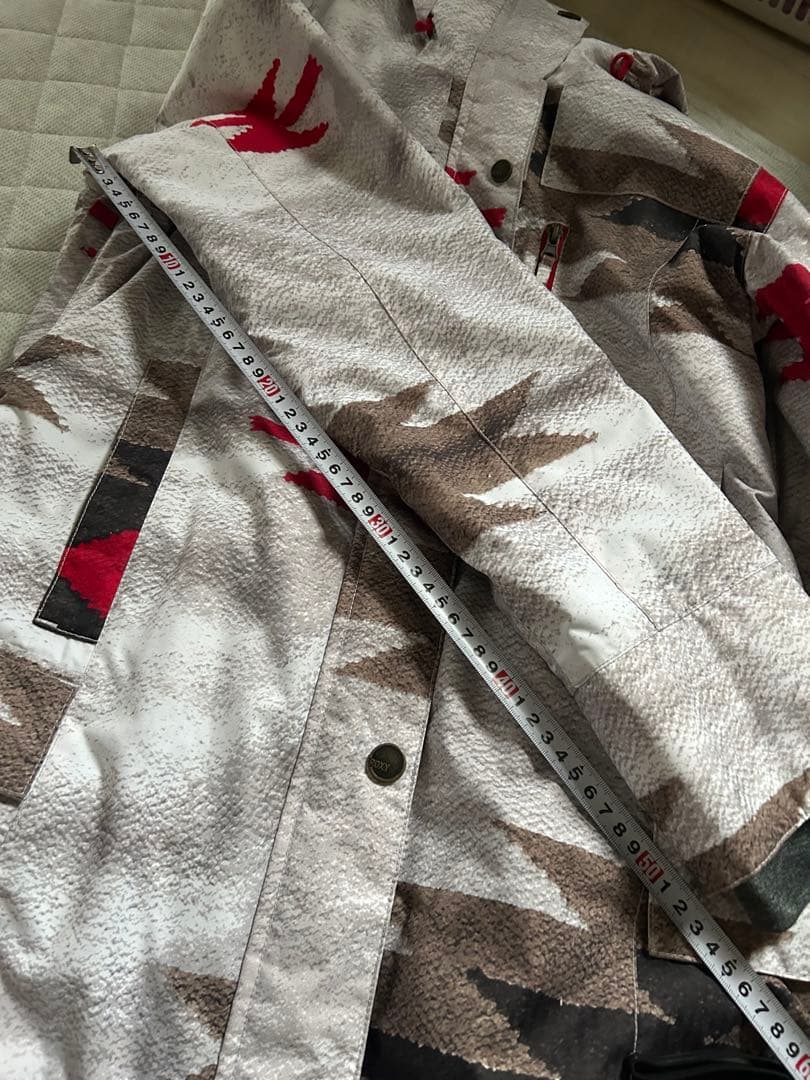 ロキシー　スノーボードウェアMホワイト系