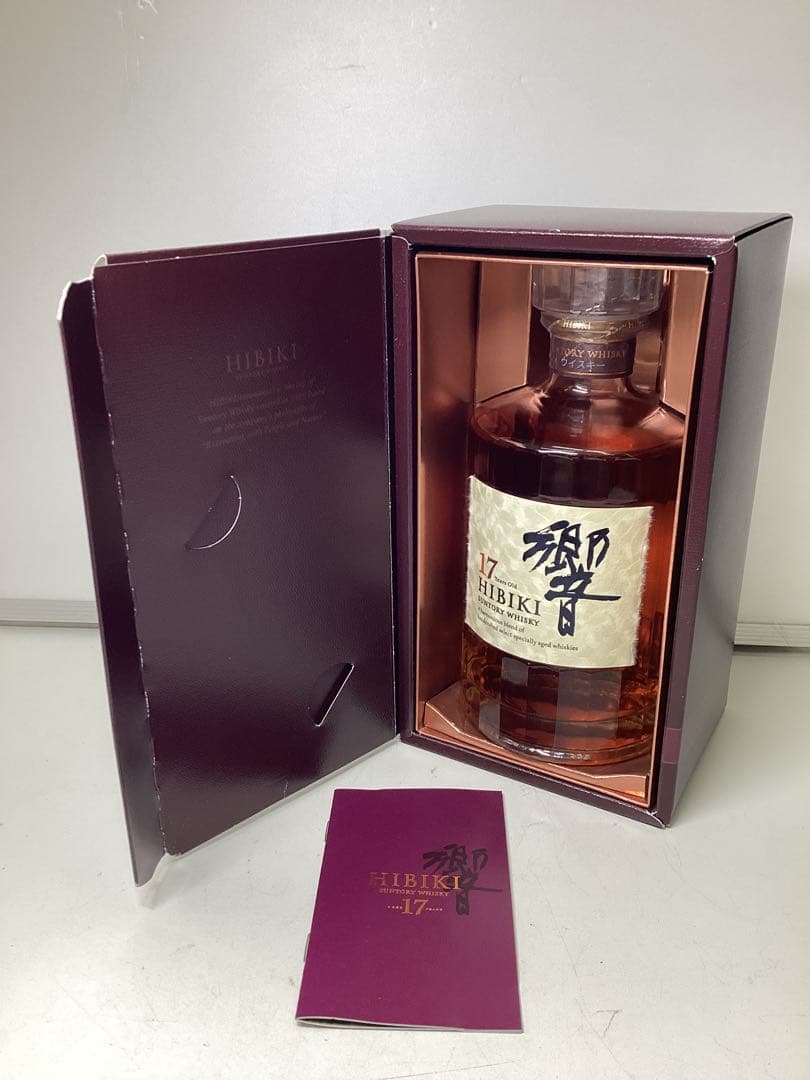 L*L様 未開栓 SUNTORY 響　HIBIKI 17年 ブレンデッドウイスキ