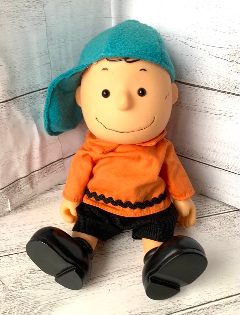 希少　チャーリーブラウン　ビンテージ　ドール　フィギュア　スヌーピー