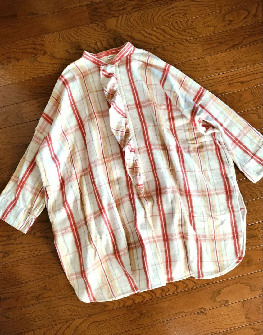45R/45rpm【3.6万】oneoneいろいろインドネルのフリルチュニック