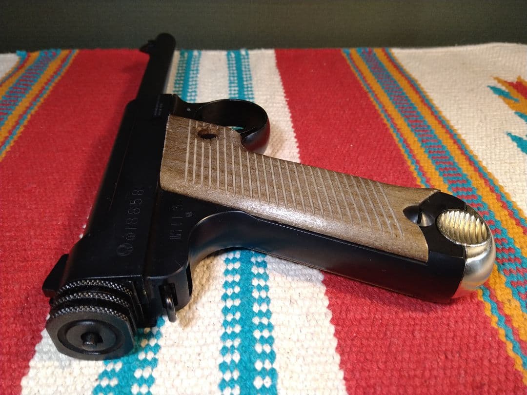 激レア美品！マルシン　南部十四年式前期型　８mmBB弾仕様　快調ガスブロ漏無し！