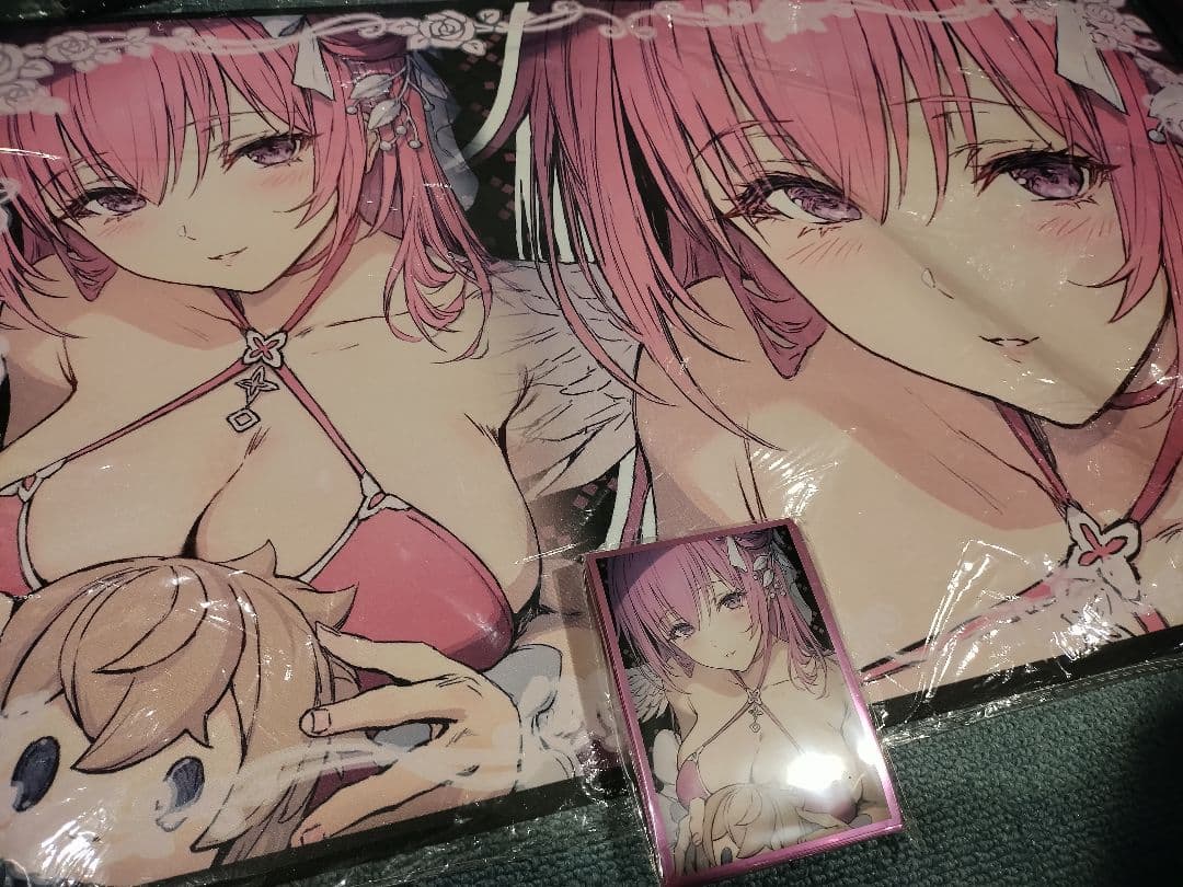 ニケ NIKKE ドロシー バストアップ スリーブ プレイマット 白詰草