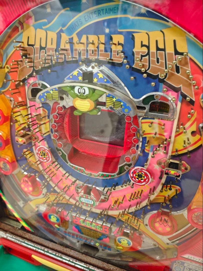 三洋 スクランブルエッグV パチンコ実機 当時物 動作未確認