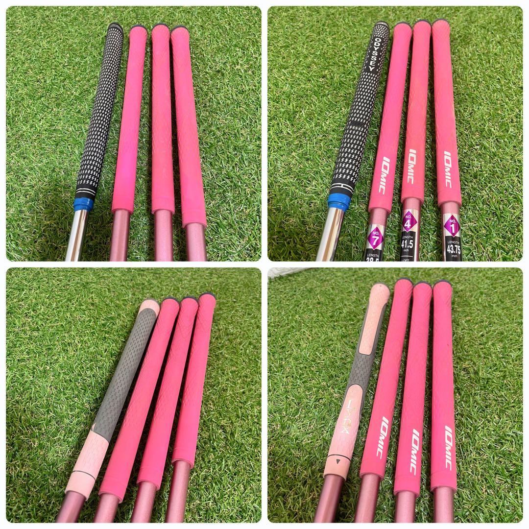 XXIO ODYSSEY バーバリーゴルフ他 レディースゴルフクラブ8本セット