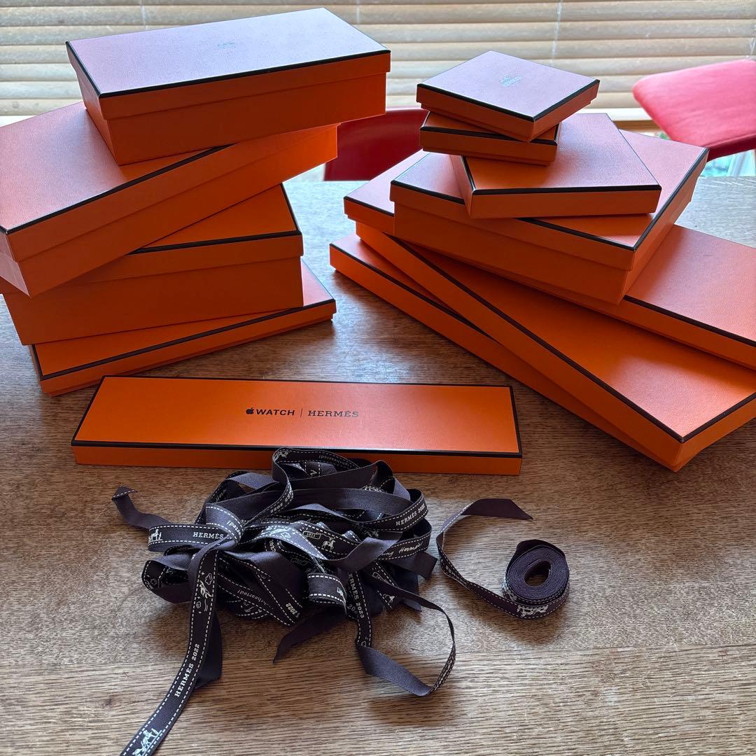 エルメス HERMES ギフトボックス オレンジボックス 空き箱 12箱