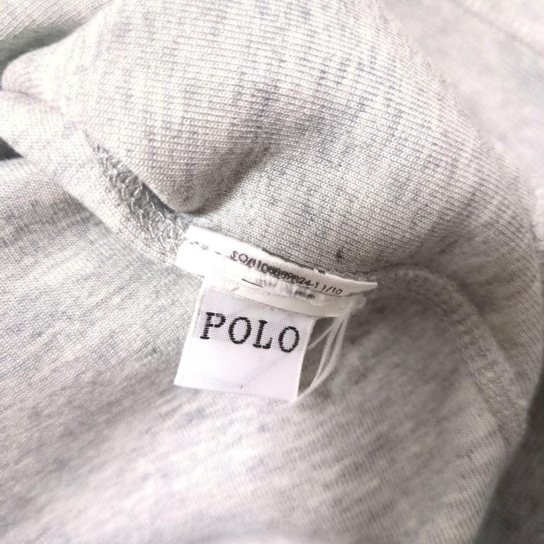 美品 ポロベアー ダブルニット スウエットシャツグレー XL ジープ