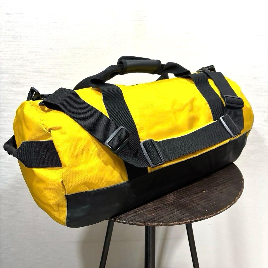 希少 00s 黄 黒 OLD GAP オールドギャップ ボストン ドラム バッグ