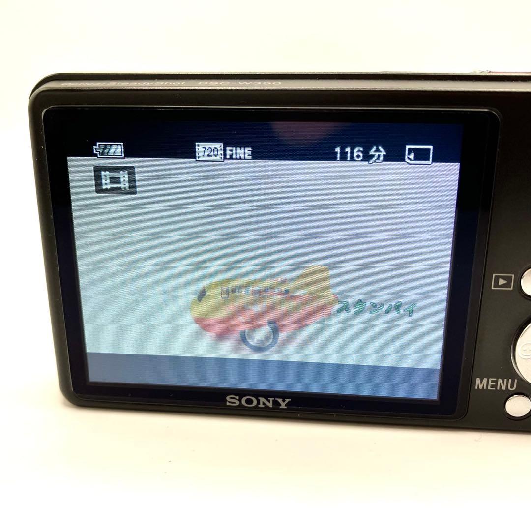 【極美品・付属品完備】SONY Cyber-shot DSC-W350 動作品