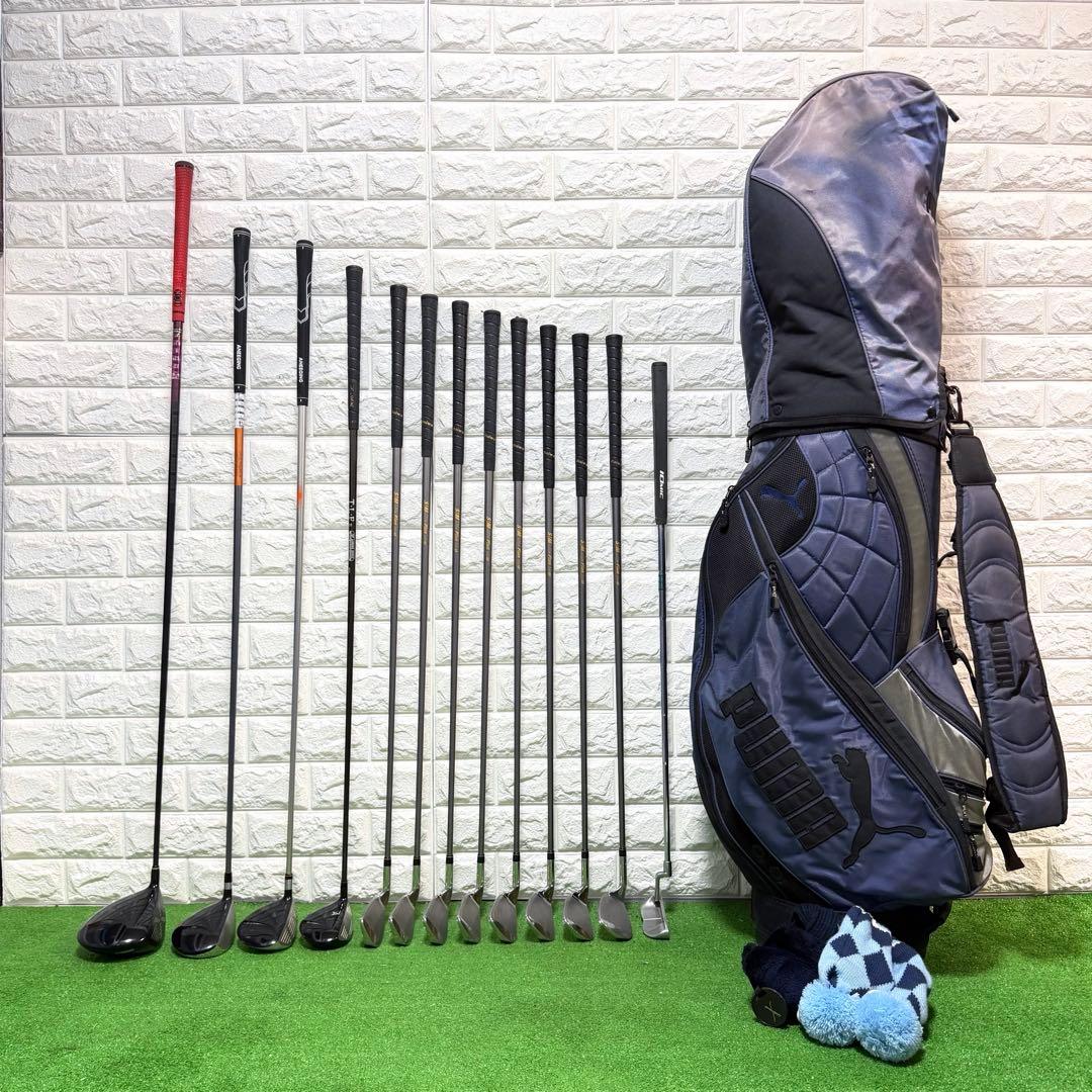ゴルフセット　所作　　初心者応援　ラウンド仕様　メンズ　Daiwa すぐ使える