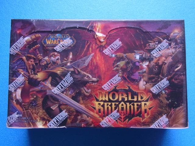 1BOX　未開封新品　ワールドオブウォークラフト　ワールドブレイカー　日本語版