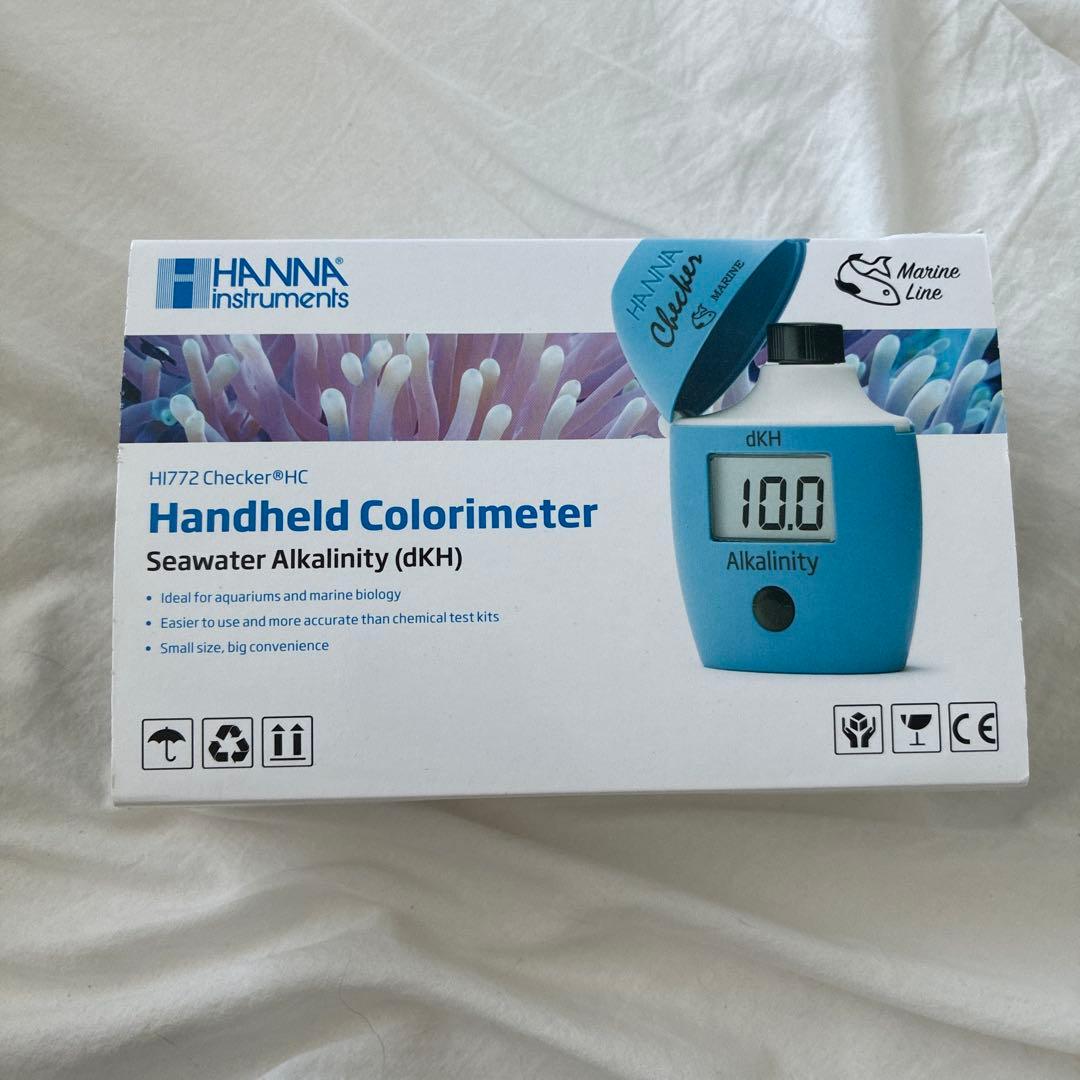 nl様 ハンナ マリンチェッカー HI772 海水アルカリ度測定