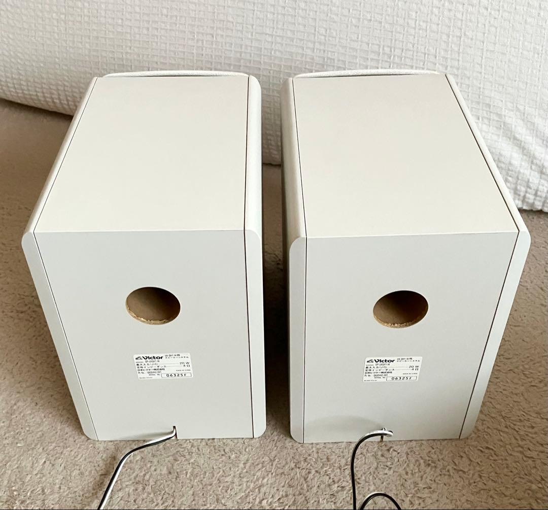 ビクター Victor JVC ミニコンポ UXQX1-W　MD/CD/カセット