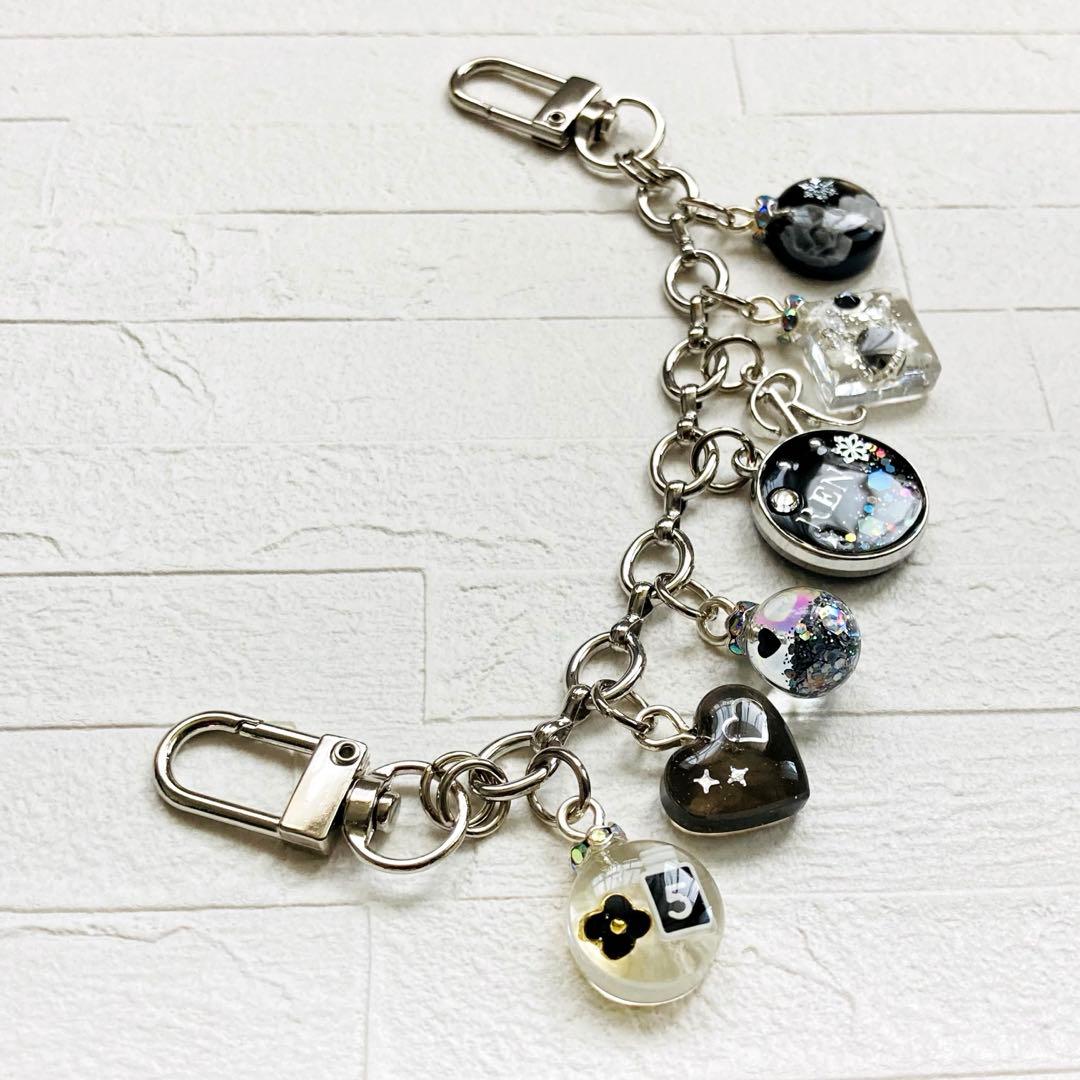 メロちゃんページ　名入れチャーム　レジンキーホルダー 5点