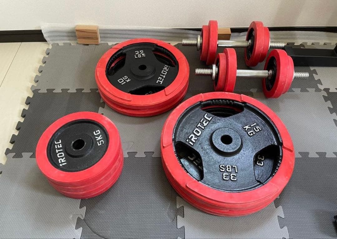 ベンチプレスセット GronG iROTEC 引き取り限定‼️