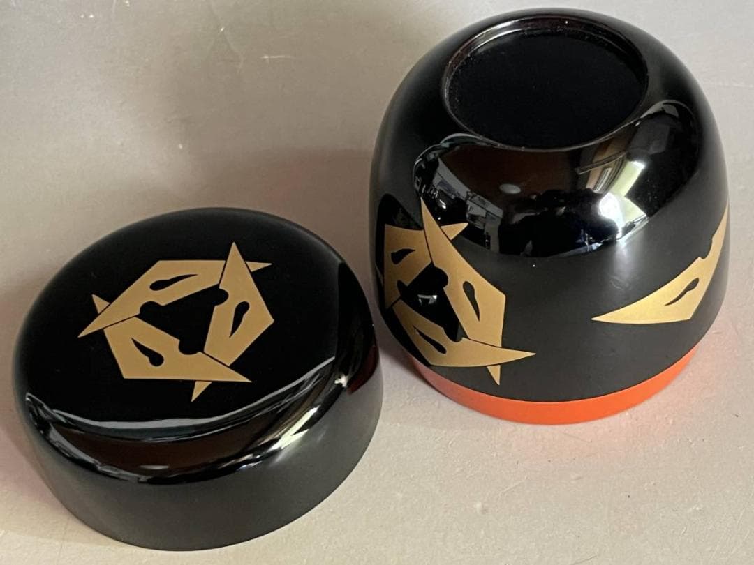 棗■鱗鶴蒔絵大棗 塗師 喜峰造 金蒔絵 桐共箱 黒塗り 漆器 茶入 時代 骨董■