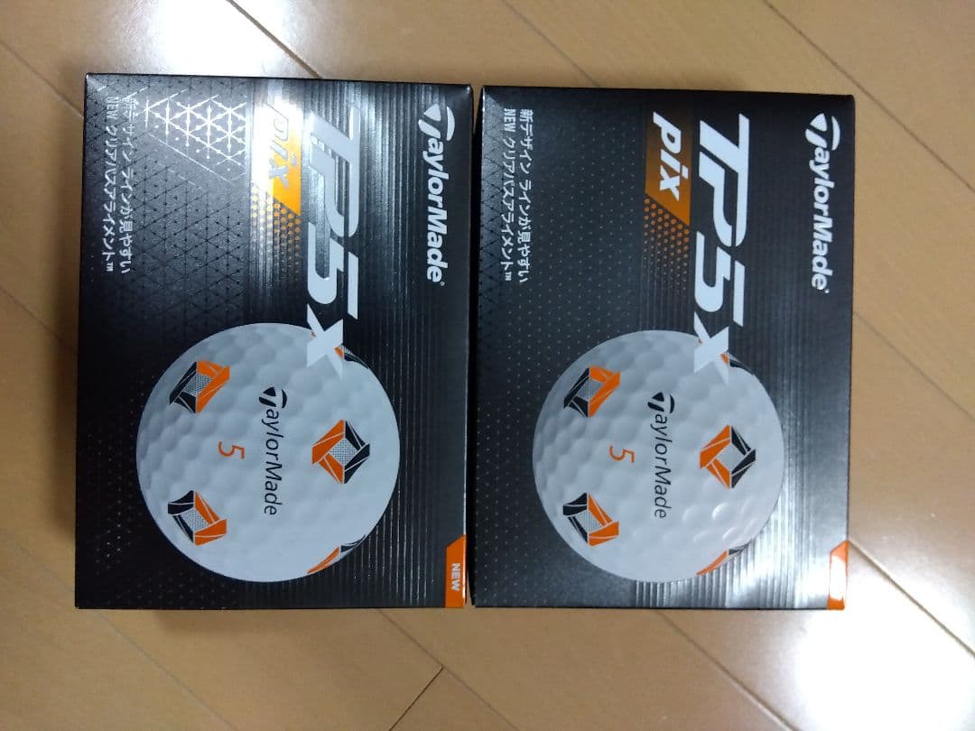 【新品】テーラーメイドTP5x pix 2024 ホワイト 2ダース