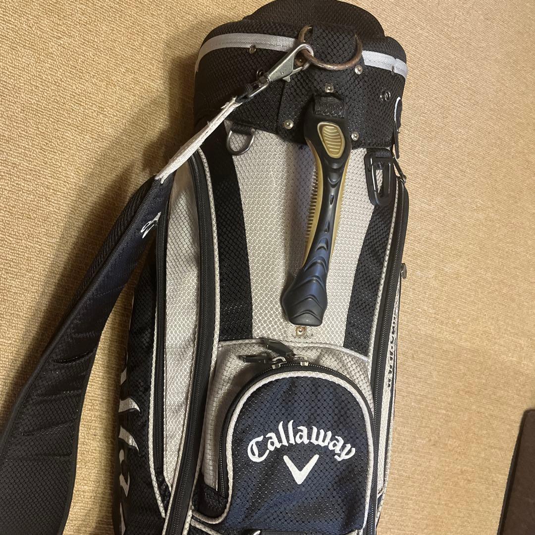 Callaway キャロウェイ キャディバッグ ゴルフバックブラック/シルバー