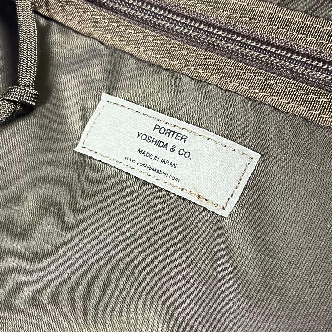 ✨極美品✨ PORTER UNIT スリングショルダーバッグ　カーキ
