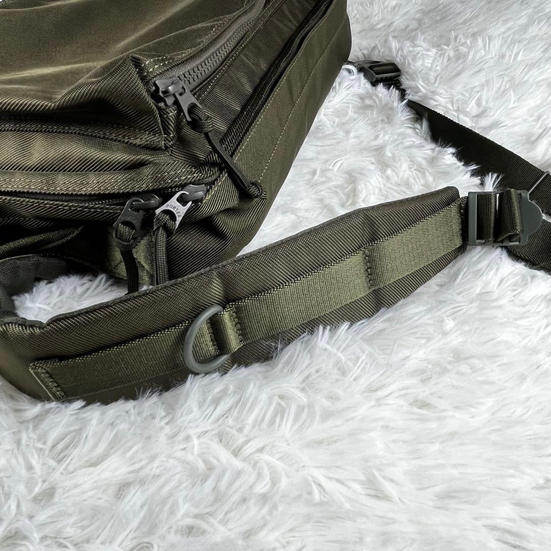 ✨極美品✨ PORTER UNIT スリングショルダーバッグ　カーキ