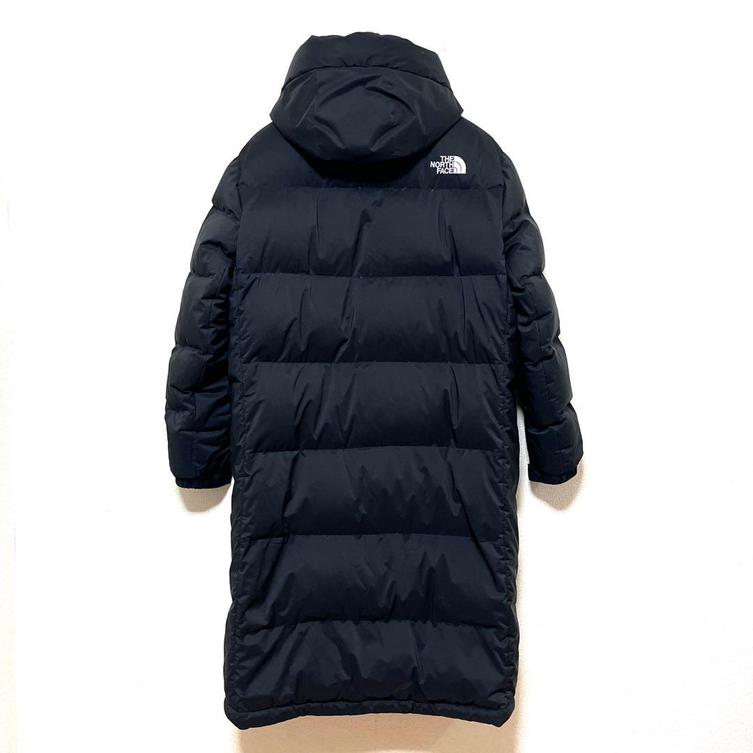 ノースフェイス ロングダウンジャケット メンズXL ブラック ベンチコート
