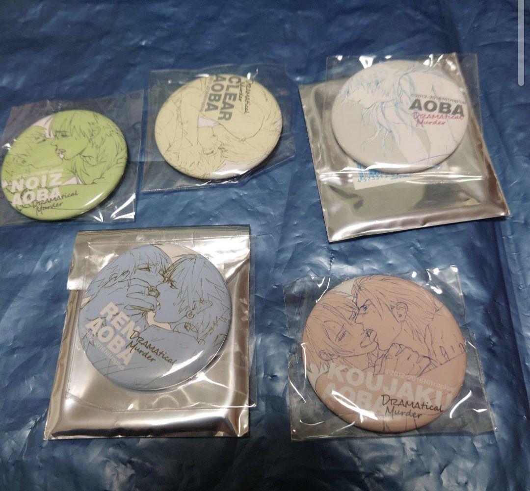 【ドラマダ】DRAMAtical Murder 缶バッジ＋缶マグセット【原画展】