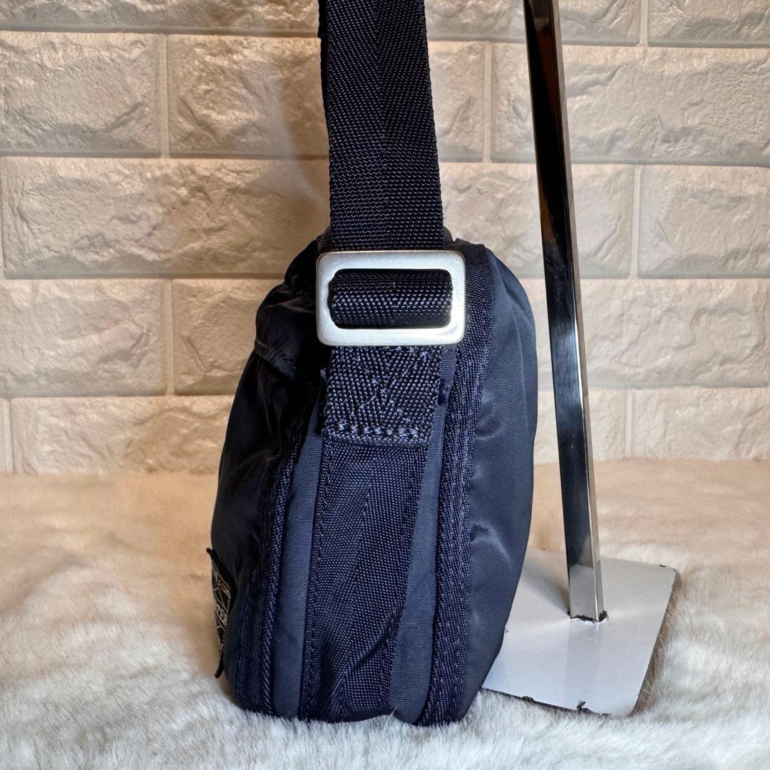 Porter ポーター Frame ショルダーバッグ ポシェット ネイビー