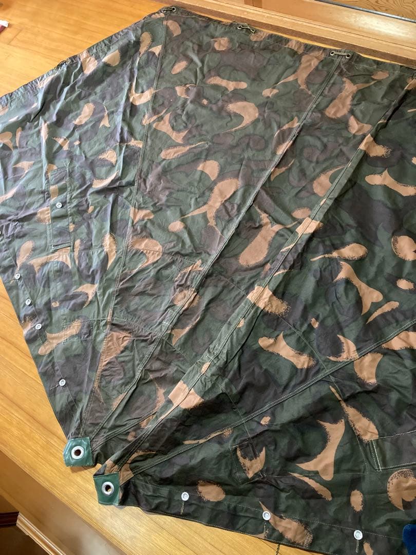 ❗️最終値下❗️ハンガリー軍幕 極美品 デッドストック ハリケーンカモ 2枚