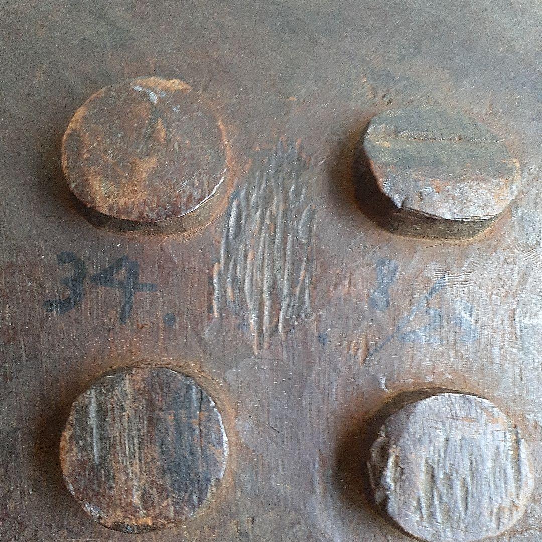 こね鉢　木彫り　くりぬき　　 木製器　古道具　アンティーク