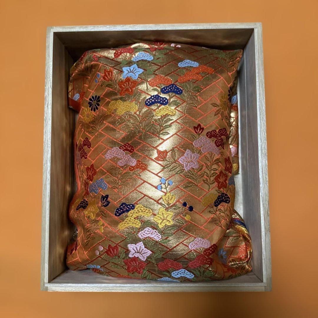 能面　景清　かげきよ　木彫り　手彫り　桐箱