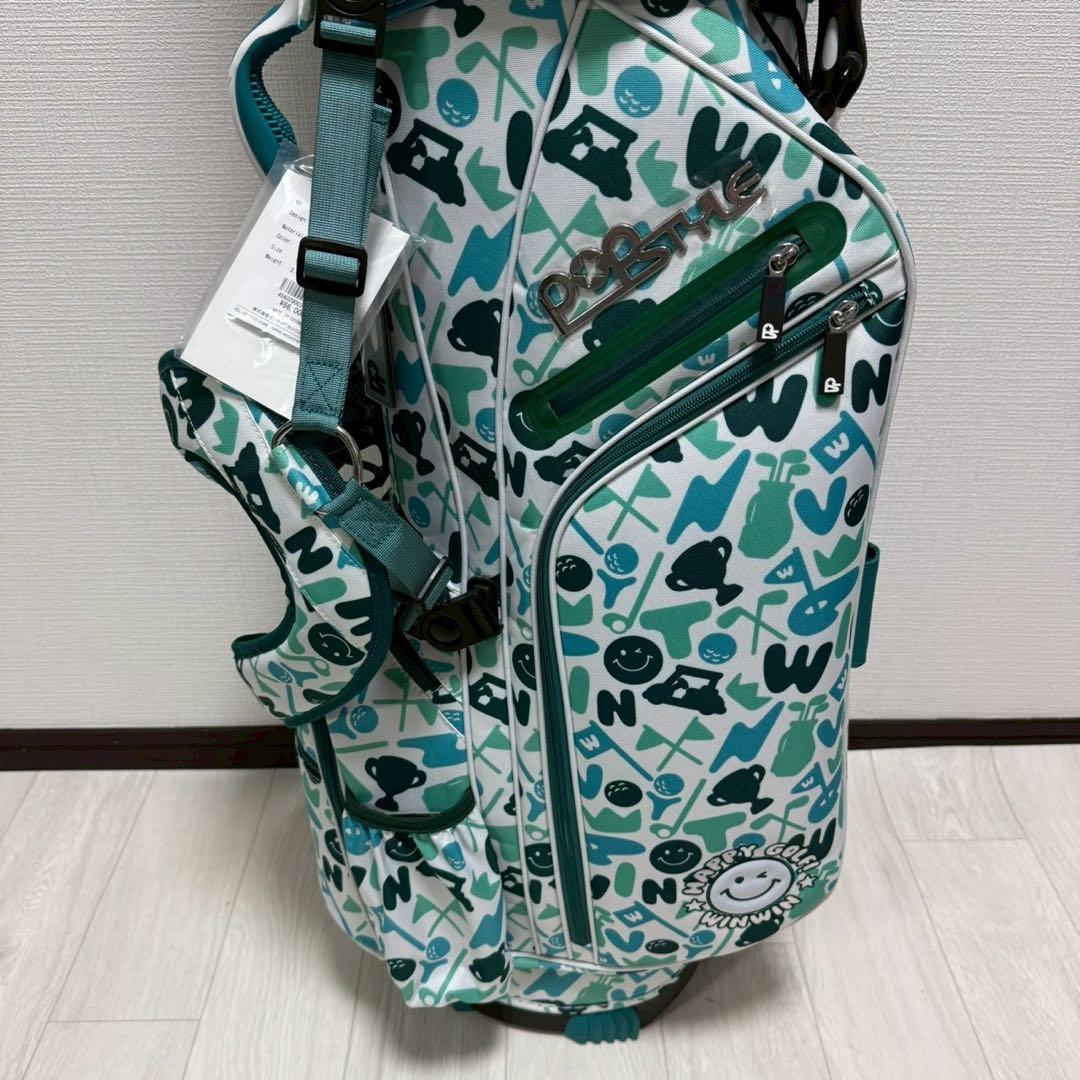 WINWIN GOLF ハッピーゴルフ スタンドキャディバッグ ミントグリーン