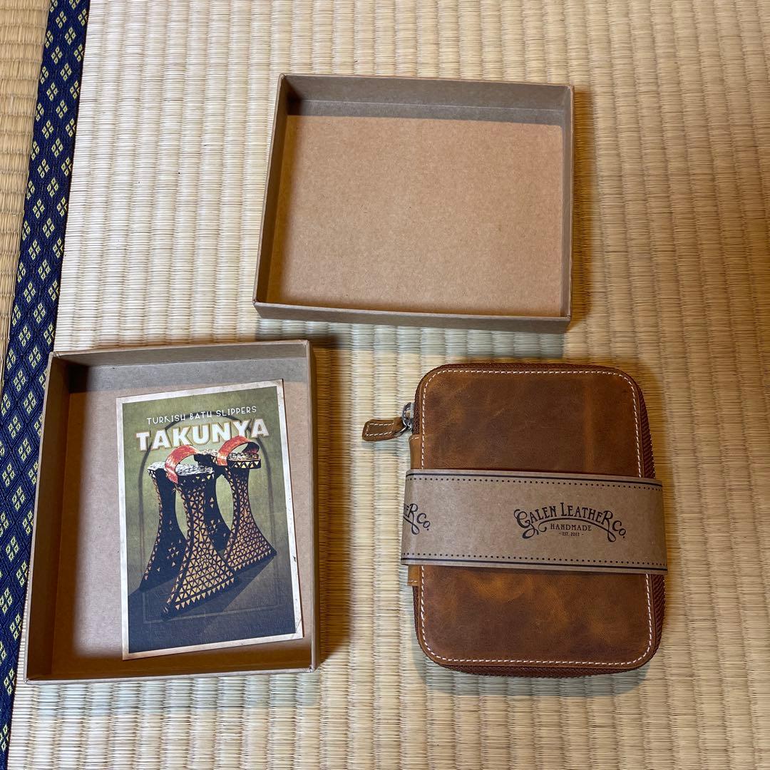 Galen Leather Co. ハンドメイド筆箱 A5サイズ