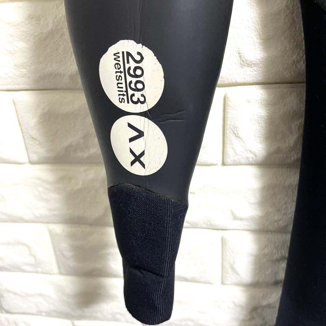 AXXE アックス　ウェットスーツ　セミドライ　裏起毛　Lサイズ