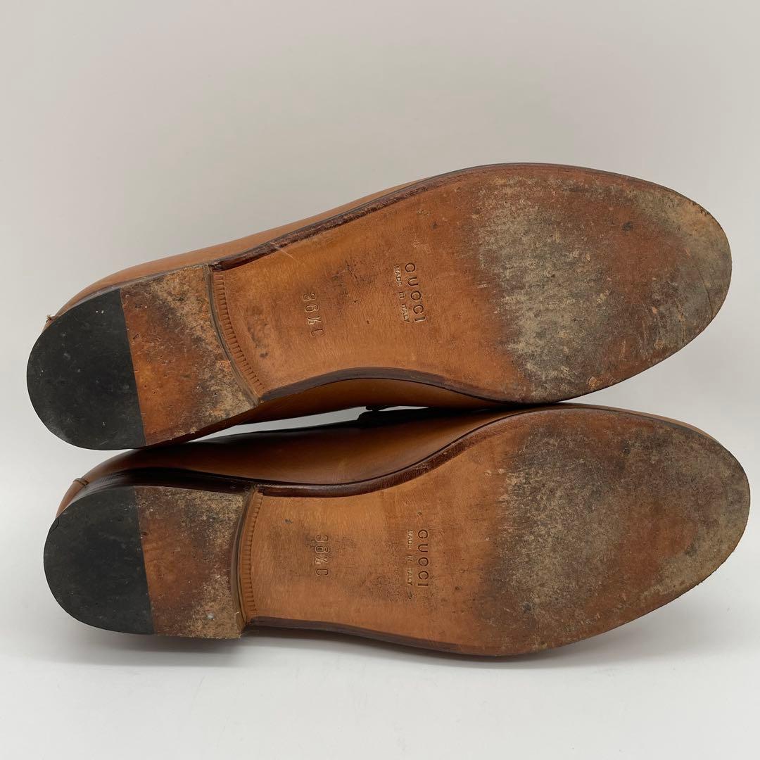 GUCCI グッチ　ローファー　ホースビット　革靴　スリッポン